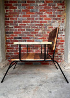 Wood Lounge Chair, Mid Century Modern Chair, Scandinavian Furniture, Industrial Lounge Chair, Rustic Modern Chair, Danish Chair, Arm Chair