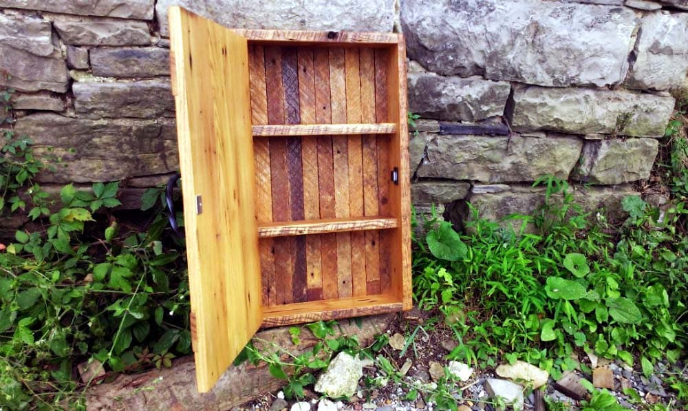 Liquor Cabinet, Wine Cabinet, Rustic Wine Rack /Free Shipping/ Wood Wi –  Strong Oaks Woodshop