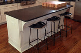 Tractor seat bar stool - Sturdy counter height bar stools - Backless metal bar stools counter height